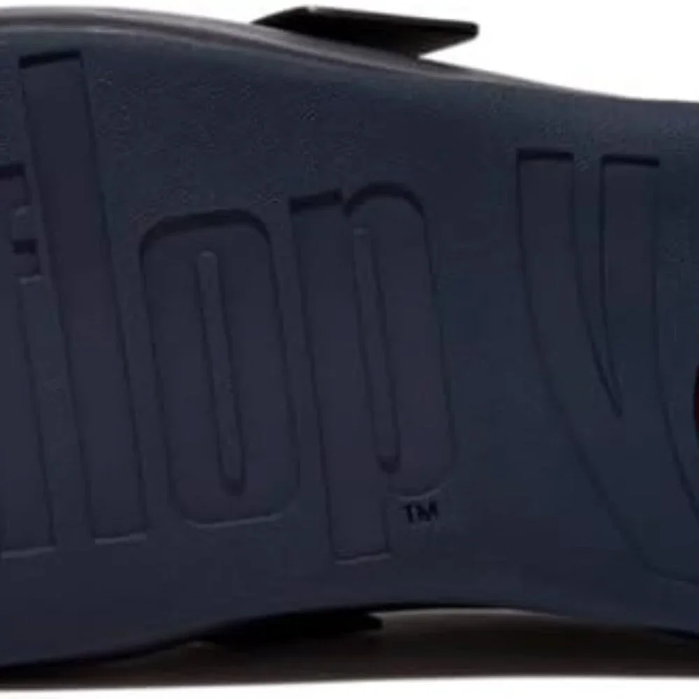 Fitflop Navy Mules with Silver Buckle - Picture 5 of 5